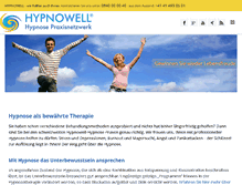 Tablet Screenshot of hypnowell.ch